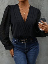 Load image into Gallery viewer, Sheer Long Sleeve Bodysuit
