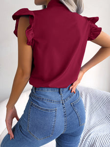 Sassy Tie Blouse