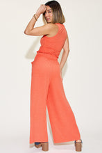 Load image into Gallery viewer, Sassy Ribbed Tank and Wide Leg Pants Set
