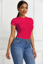 Load image into Gallery viewer, Sassy Scoop Neck Short Sleeve Bodysuit
