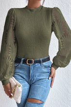 Load image into Gallery viewer, Sassy Ivory Lace Long Sleeve Top
