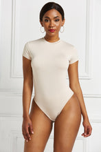 Load image into Gallery viewer, Sassy Scoop Neck Short Sleeve Bodysuit
