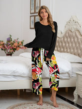 Load image into Gallery viewer, Printed Pants Lounge Set

