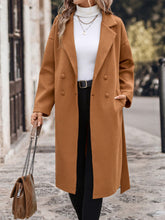 Load image into Gallery viewer, Caramel Tie Waist Coat
