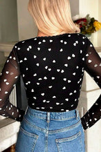 Load image into Gallery viewer, Sassy Heart Long Sleeve Bodysuit
