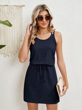 Load image into Gallery viewer, Sassy Scoop Neck Sleeveless Dress
