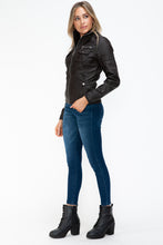 Load image into Gallery viewer, Faux Multi-Pocket Jacket with Hood
