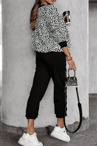 Sassy M Leopard Pants Set