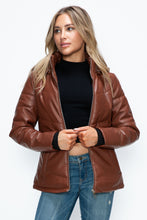 Load image into Gallery viewer, Pocketed Zip Up Puffer Jacket

