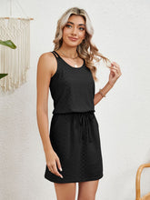 Load image into Gallery viewer, Sassy Scoop Neck Sleeveless Dress
