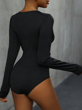 Load image into Gallery viewer, Laced Long Sleeve Bodysuit
