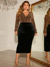 Load image into Gallery viewer, Long Sleeve Slit Dress
