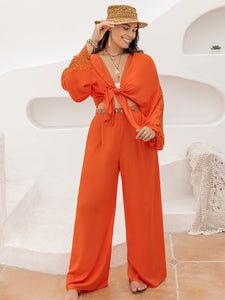 Sassy Lace Pants Set