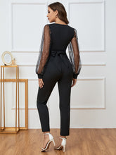 Load image into Gallery viewer, Black Long Sleeve Jumpsuit
