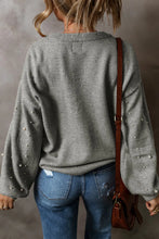 Load image into Gallery viewer, Pearl Long Sleeve Sweater
