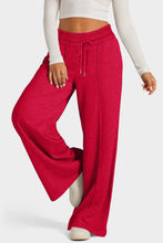 Load image into Gallery viewer, Elastic Waist Wide Leg Pants
