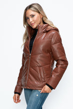 Load image into Gallery viewer, Pocketed Zip Up Puffer Jacket
