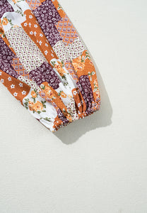 Printed Mini Shirt Dress