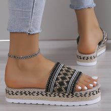 Load image into Gallery viewer, Weave Platform Sandals
