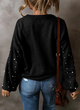 Load image into Gallery viewer, Pearl Long Sleeve Sweater
