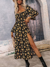 Load image into Gallery viewer, Sassy Printed Slit Dress
