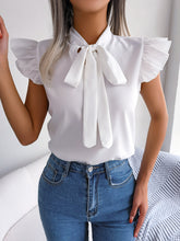 Load image into Gallery viewer, Sassy Tie Blouse
