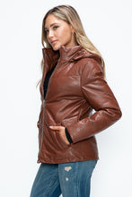 Load image into Gallery viewer, Pocketed Zip Up Puffer Jacket

