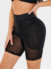 Load image into Gallery viewer, High-Waisted Lace Trim Shaping Shorts
