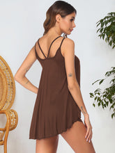 Load image into Gallery viewer, Two Piece Top and Shorts Lounge Set

