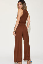 Load image into Gallery viewer, Sassy Ribbed Tank and Wide Leg Pants Set
