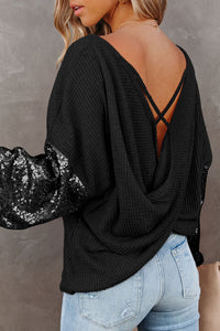 Sequin Blouse