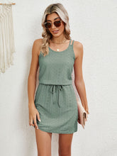 Load image into Gallery viewer, Sassy Scoop Neck Sleeveless Dress
