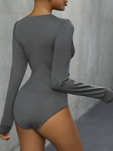 Load image into Gallery viewer, Laced Long Sleeve Bodysuit
