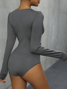 Laced Long Sleeve Bodysuit