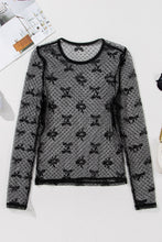 Load image into Gallery viewer, Sassy Bow Sheer Top
