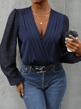 Load image into Gallery viewer, Sheer Long Sleeve Bodysuit
