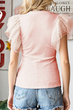 Load image into Gallery viewer, Sassy Ruffled Cap Sleeve Blouse
