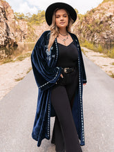 Load image into Gallery viewer, Embroidery Long Sleeve Cardigan
