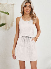 Load image into Gallery viewer, Sassy Scoop Neck Sleeveless Dress
