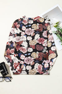 Sassy Floral Mesh Top