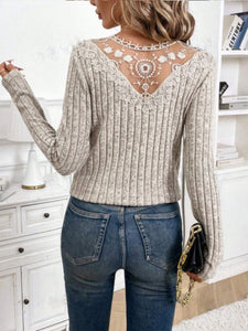 Lace Long Sleeve Shirt