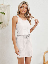 Load image into Gallery viewer, Sassy Scoop Neck Sleeveless Dress
