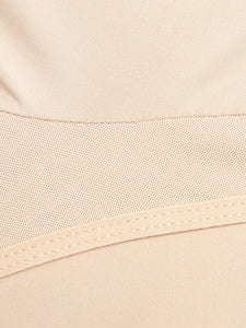 Full Size Zip Up Lace Long Sleeve Shapewear