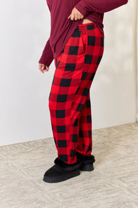 Plaid Pajama Set