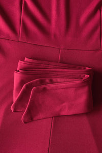 Tie-Waist Half Sleeve Jumpsuit