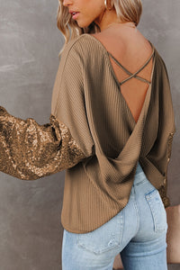 Sequin Blouse