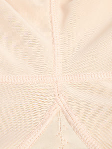 Full Size Zip Up Lace Long Sleeve Shapewear