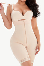 Load image into Gallery viewer, Zip-Up Under-Bust Shaping Bodysuit
