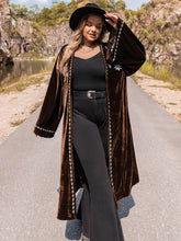 Load image into Gallery viewer, Embroidery Long Sleeve Cardigan
