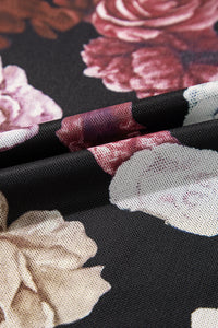 Sassy Floral Mesh Top
